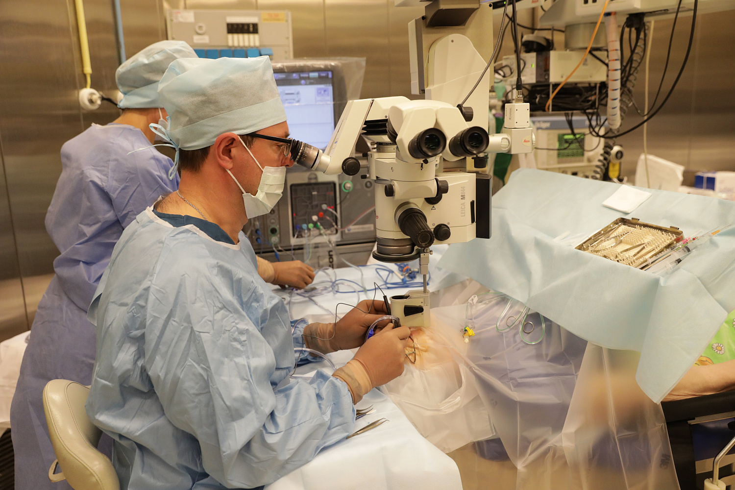 Витреоретинальная хирургия активно развивалась с первого дня работы Екатеринбургского центра МНТК 