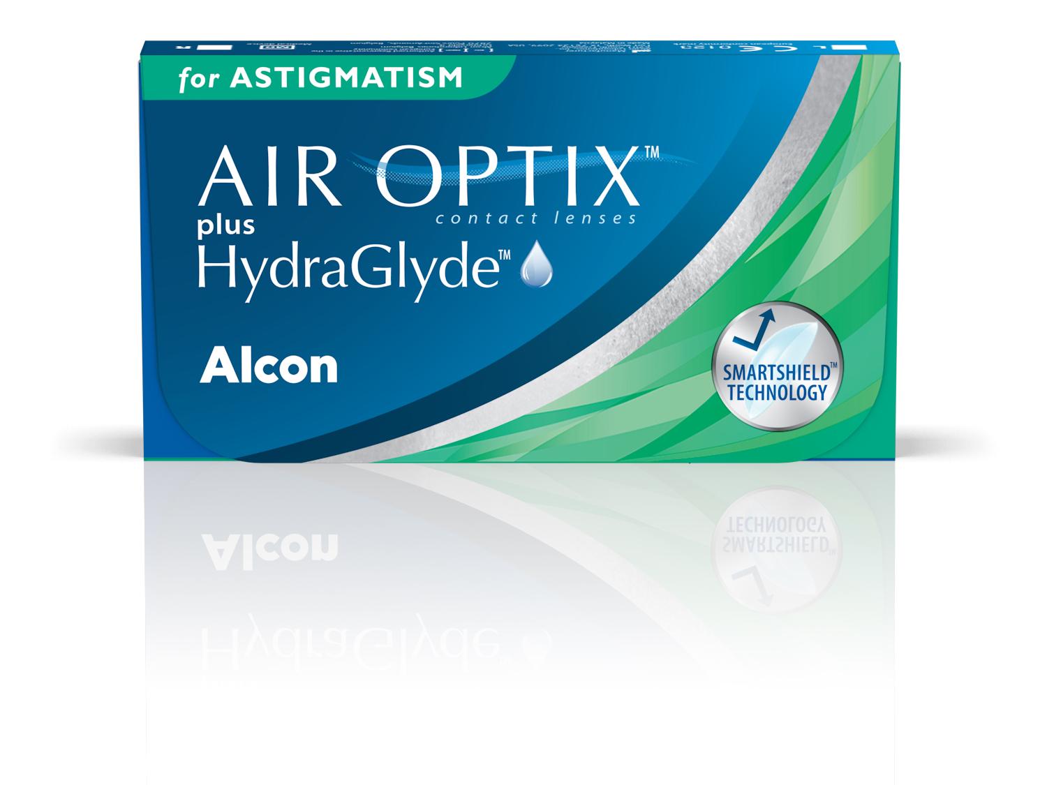 AIR OPTIX PLUS HYDRAGLYDE FOR ASTIGMATISM