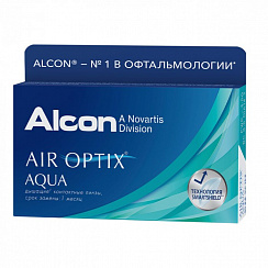AIR OPTIX AQUA - сеть оптических салонов "АртОптика" г. Челябинск